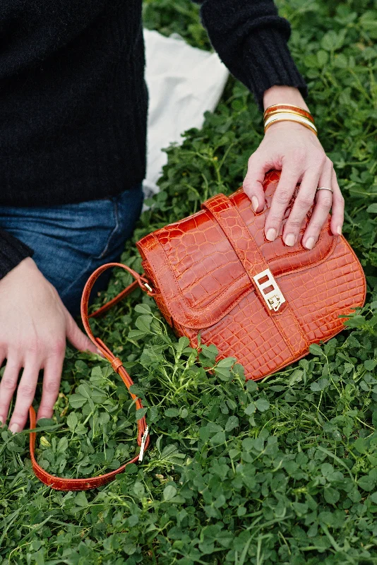 Bonner Crossbody Bag - Burnt Orange