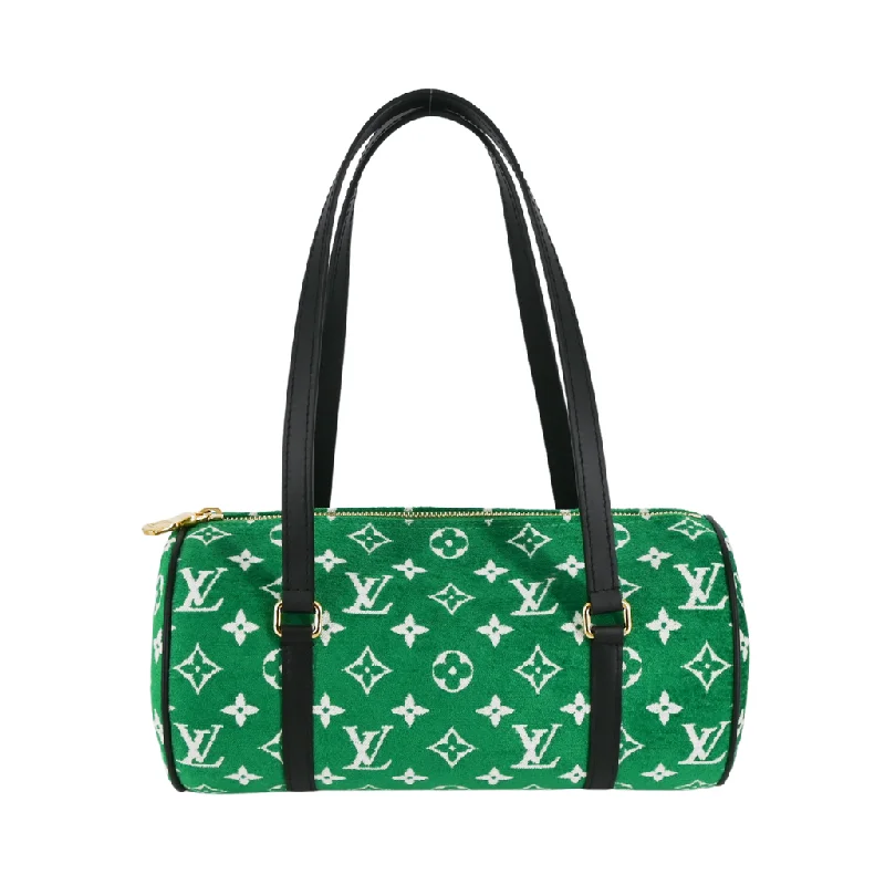 Monogram Jacquard Velvet Papillion Bag