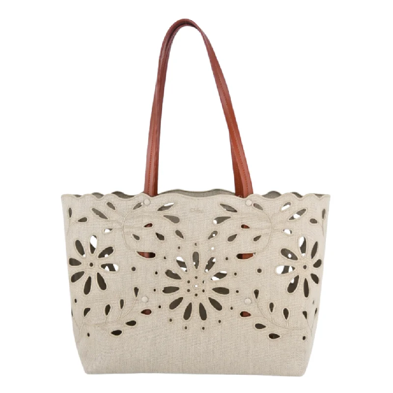 Kamilla E/W Linen Tote