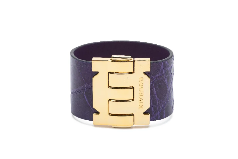 Kimball Cuff Bracelet - Purple