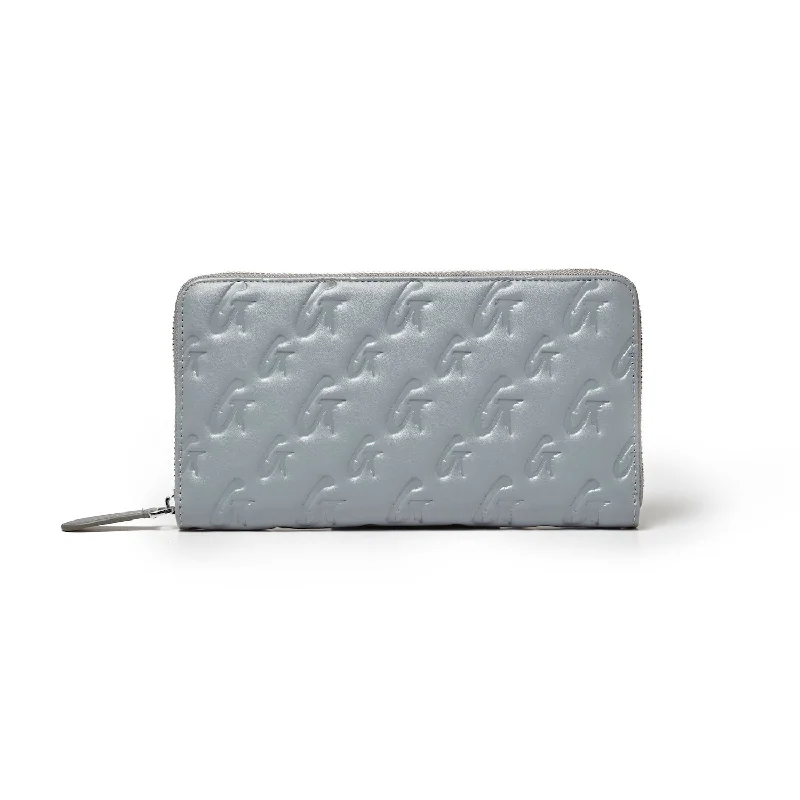 JUMBO MONOGRAM WALLET - GRAY