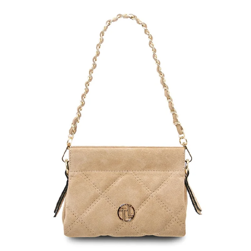 Eloise Suede Shoulder Bag