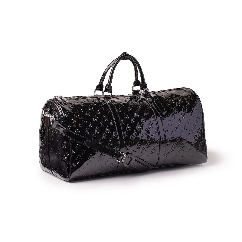 MONOGRAM DUFFLE BAG - MIRROR BLACK