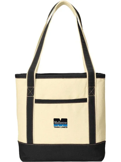 Port Authority Medium Cotton Canvas Boat Tote