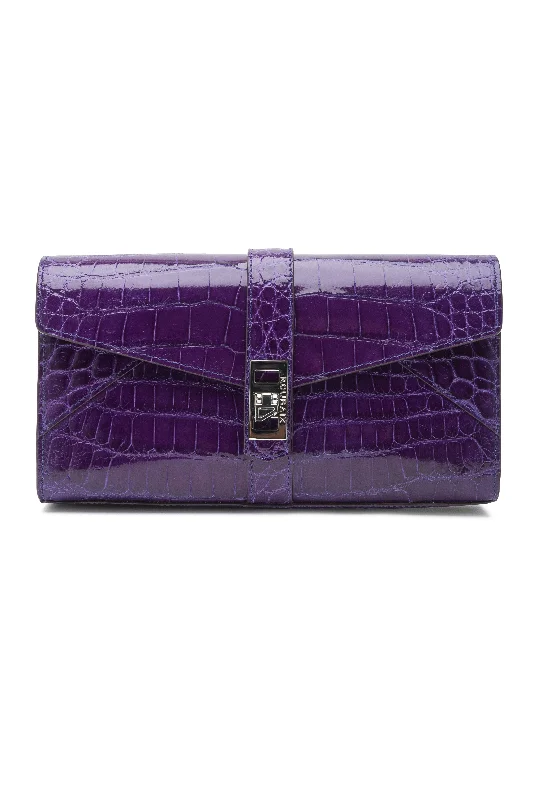 Wyatt Clutch - Purple