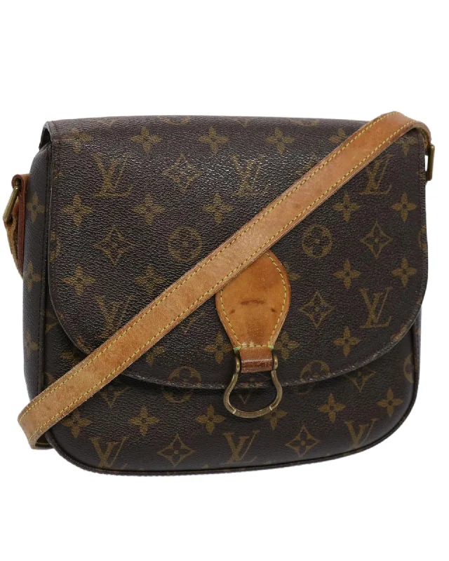 Monogram Shoulder Bag with Adjustable Strap - France Made