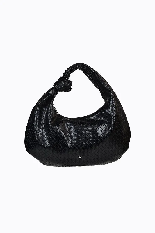 Evity - Black Embossed Weave