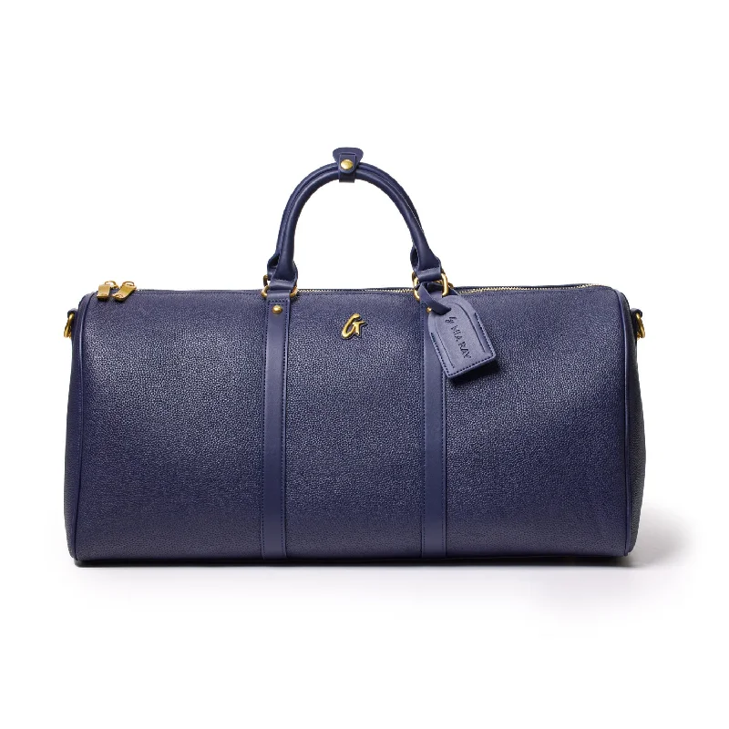 PEBBLE DUFFLE BAG - NAVY