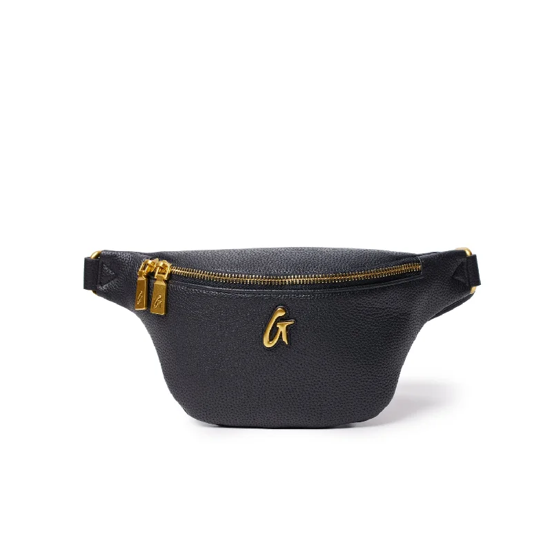 MINI PEBBLE FANNY PACK - BLACK