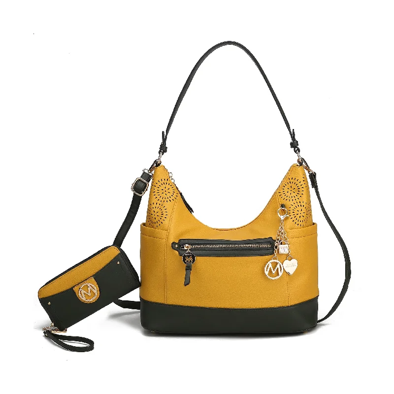 Charlotte Shoulder Bag With Matching Wallet