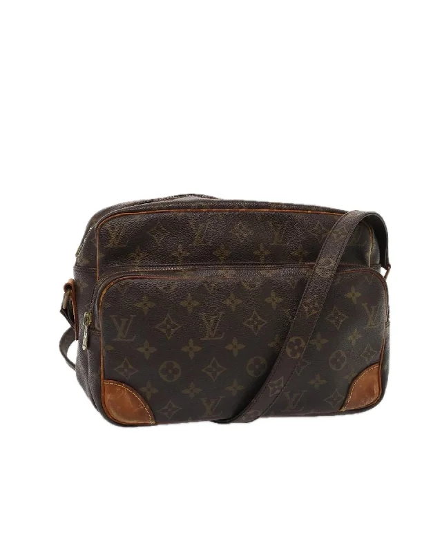 Monogram Canvas Shoulder Bag