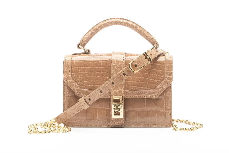 The Ellen Alligator Bag