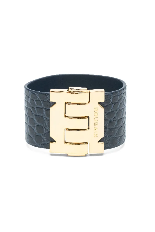 Kimball Cuff Bracelet - Navy Blue