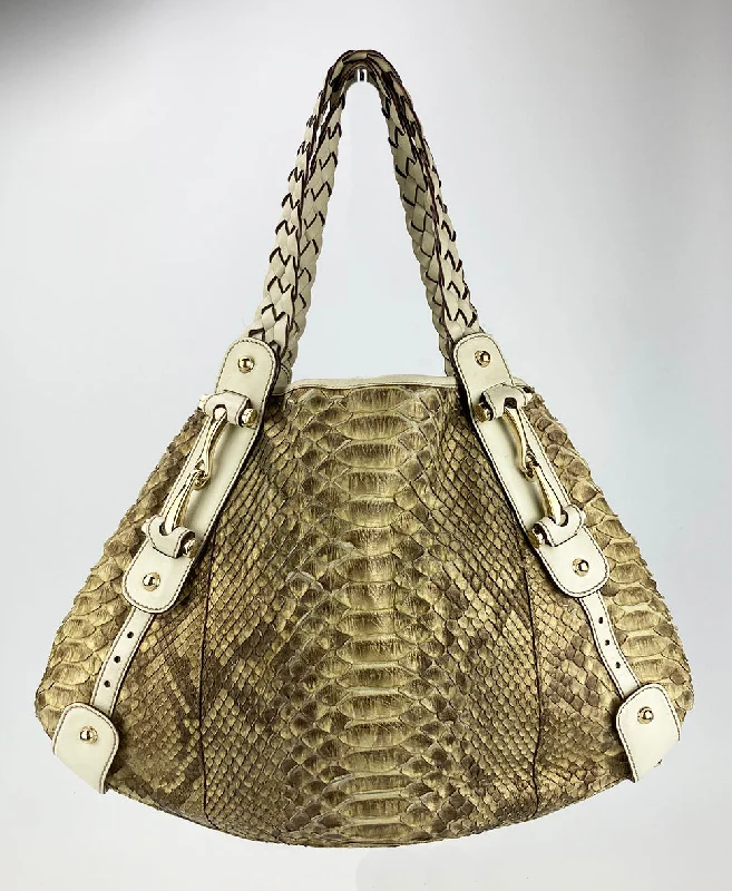 Gucci Python Pelham Shoulder Bag