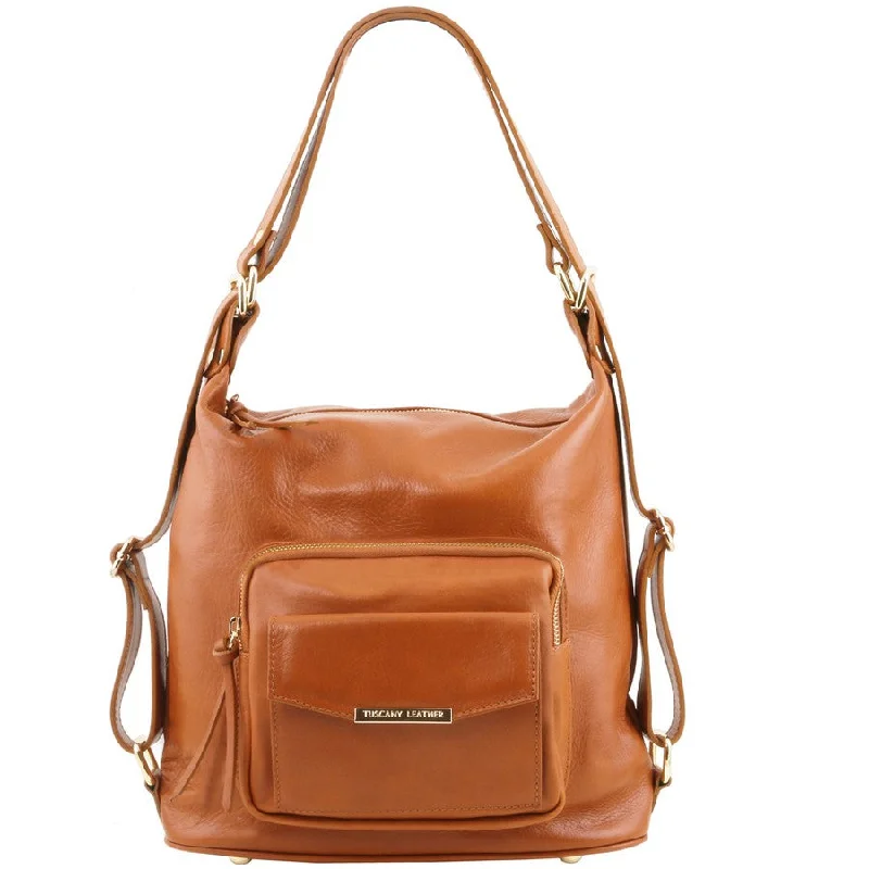 TL BAG Convertible Leather Handbag