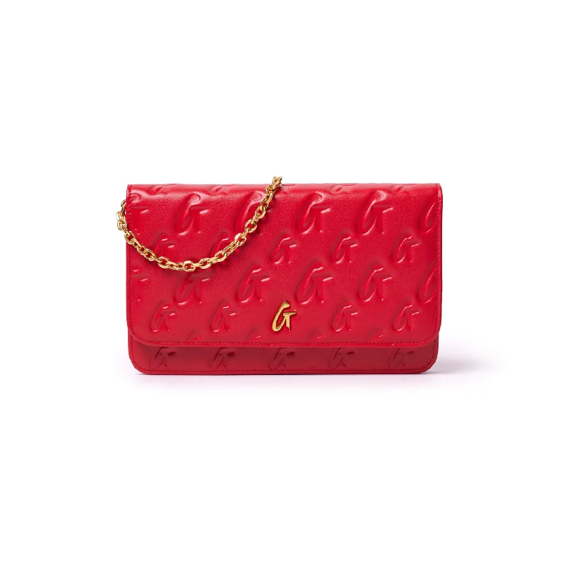 MONOGRAM GOLD WOC - RED