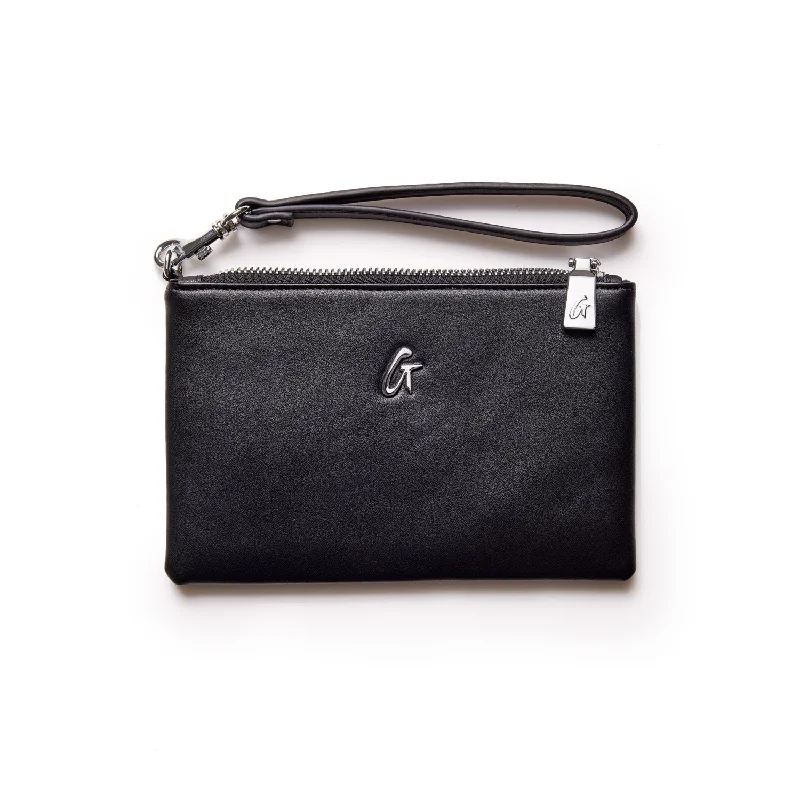 MINI STANDARD SILVER WRISTLET - BLACK