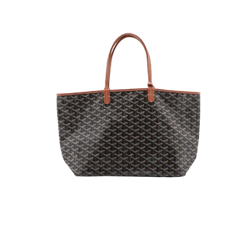 Goyard Saint Louis PM Black/Tan Shoulder Bag