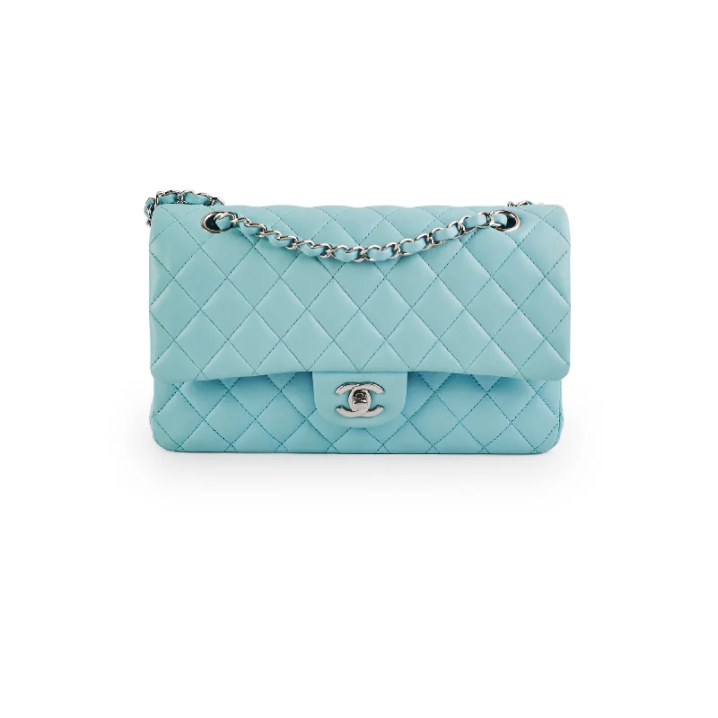 Chanel Classic Flap Medium/Large Light Blue - Series 31