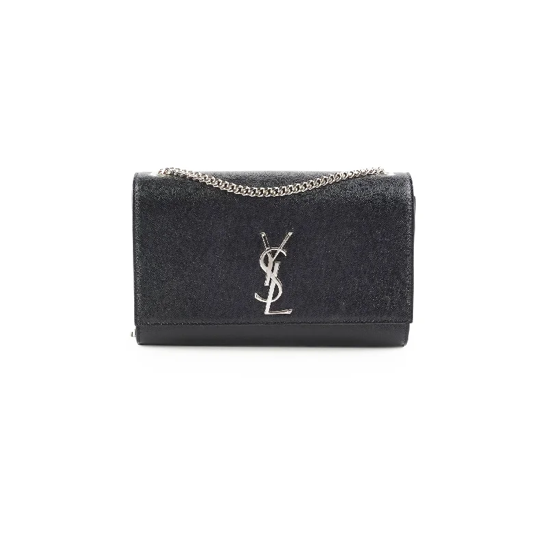 Saint Laurent Kate Chain Bag Black