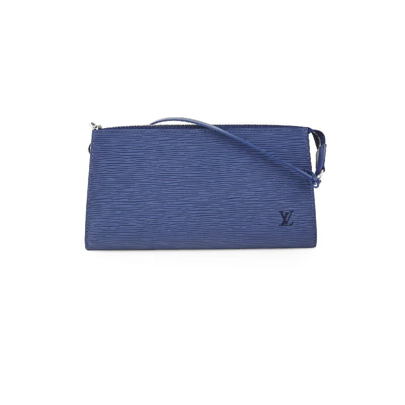 Louis Vuitton Epi Pochette Blue