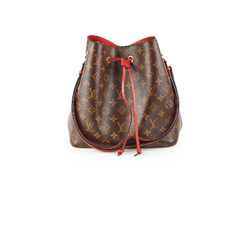 Louis Vuitton Neo Noe Monogram Red