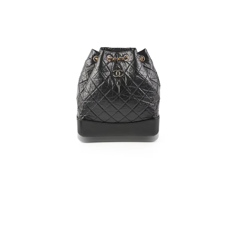 Chanel Gabrielle Small Black Backpack