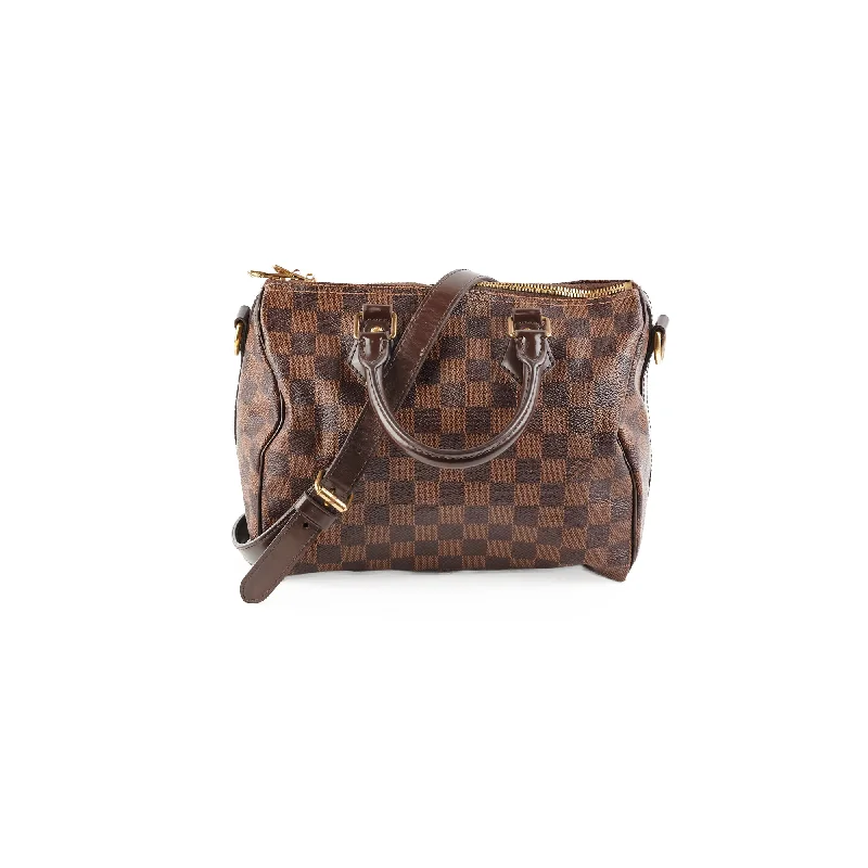 Louis Vuitton Speedy 25 Bandoulliere Damier Ebene