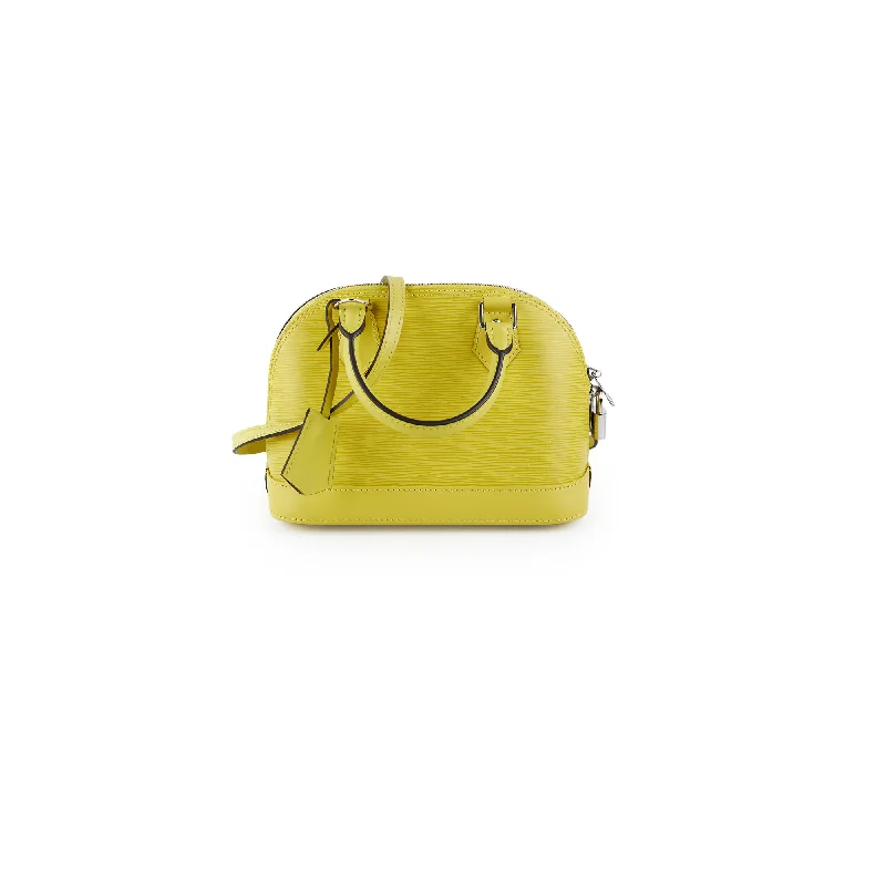 Louis Vuitton Alma BB Epi Yellow