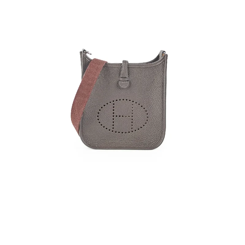 Hermes Mini Evelyne 16 Clemence Amazone - Z Stamp