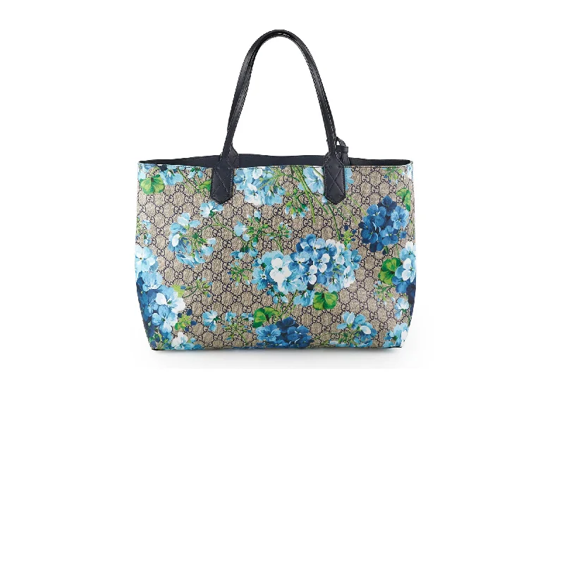 Gucci GG Supreme Medium Blooms Tote