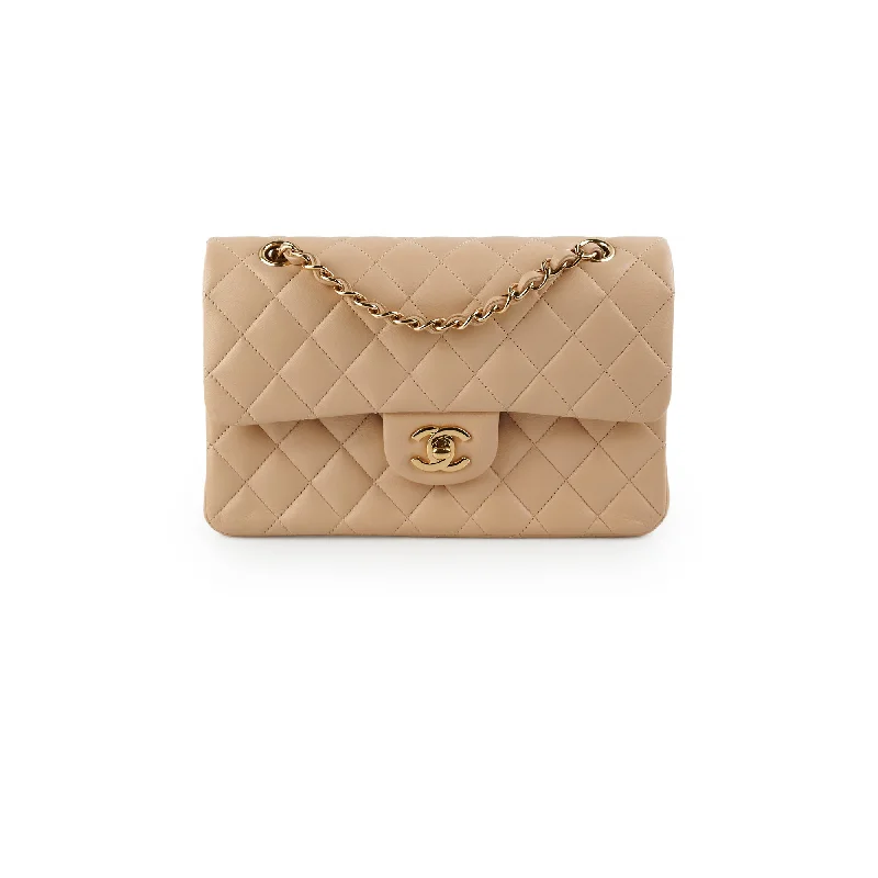 ITEM 17 - Chanel Small Double Classic Flap Beige 29series