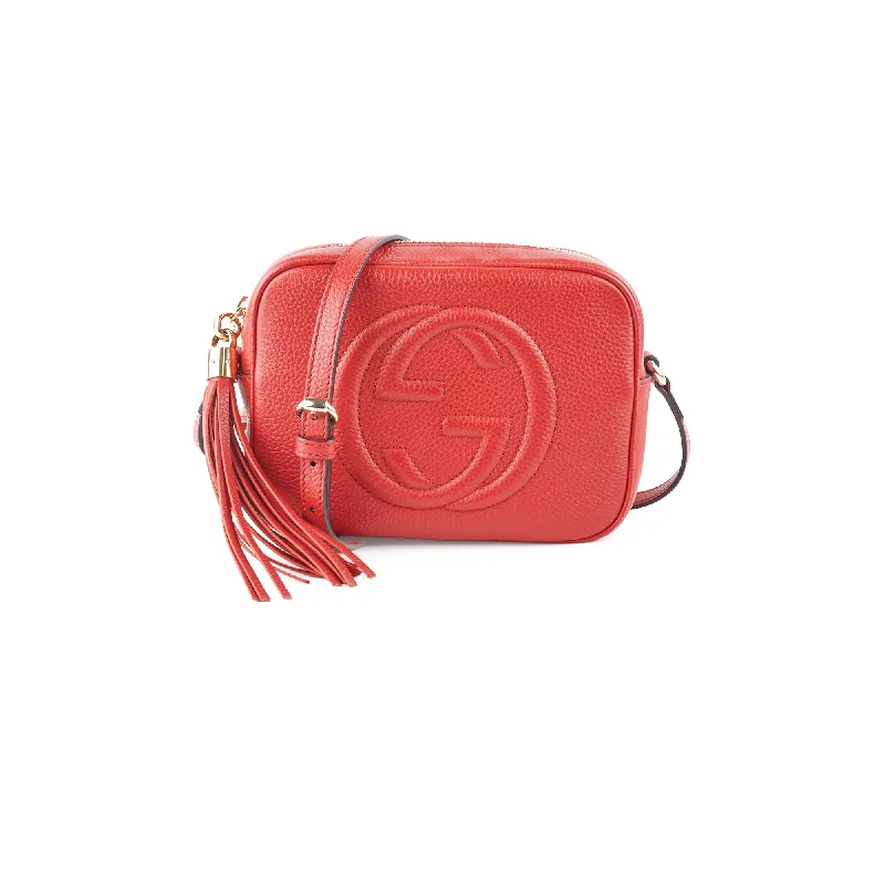 Gucci Soho Disco Red Crossbody Bag