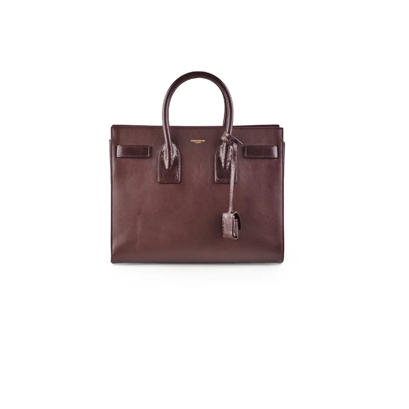 Saint Laurent Sac De Jour Burgundy Small