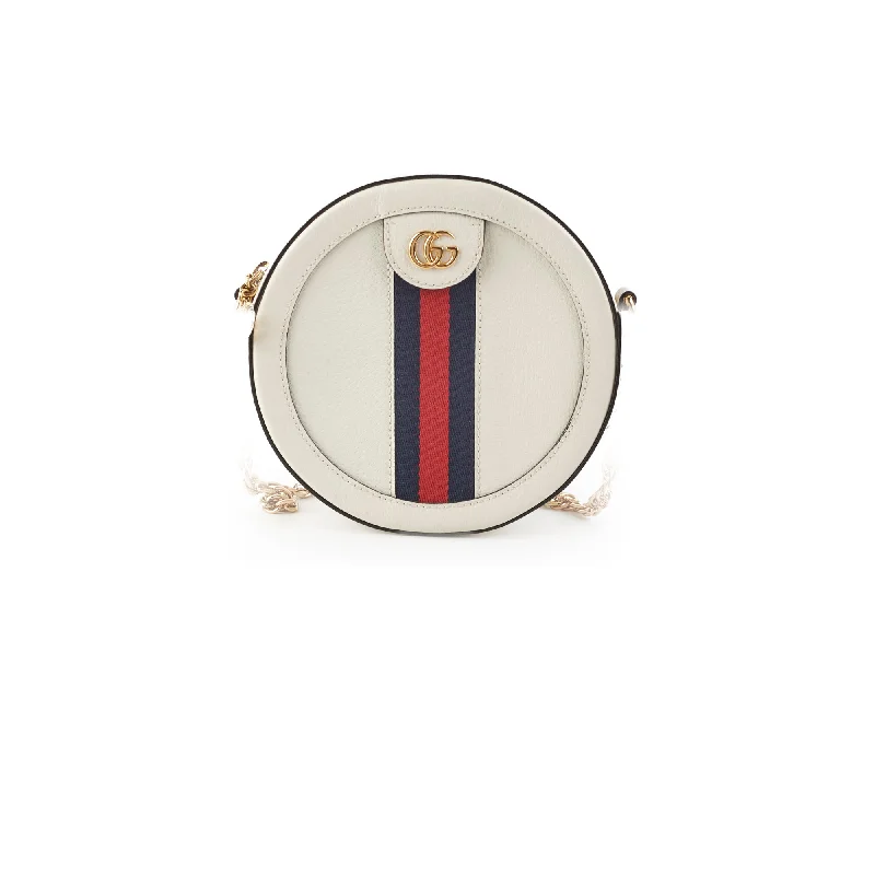 Gucci Round Crossbody Bag Ivory