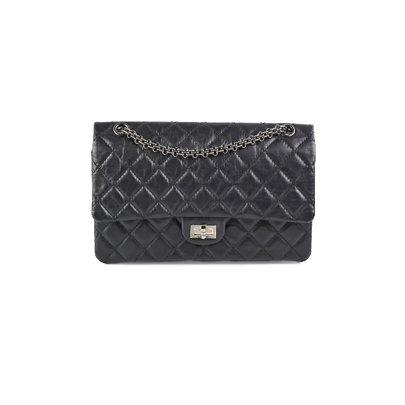 Chanel Reissue 226 Black Calfskin - Series 18