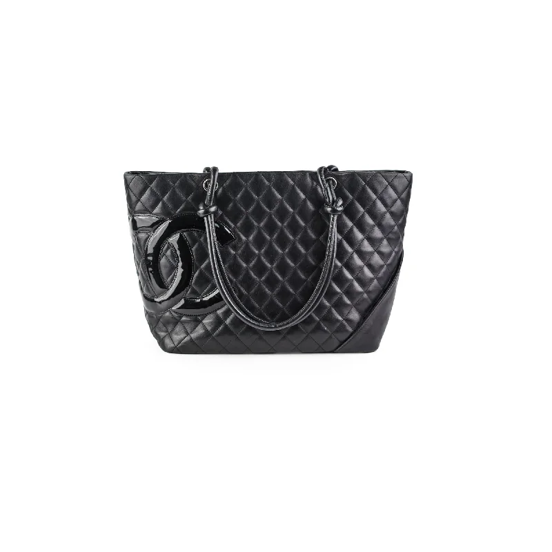 Chanel Cambon Tote Black