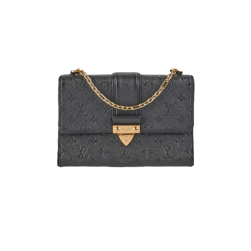 Louis Vuitton Saint Sulpice Empreinte Monogram Bag Black