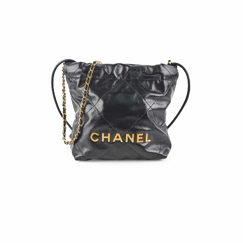 Chanel Mini 22 Black