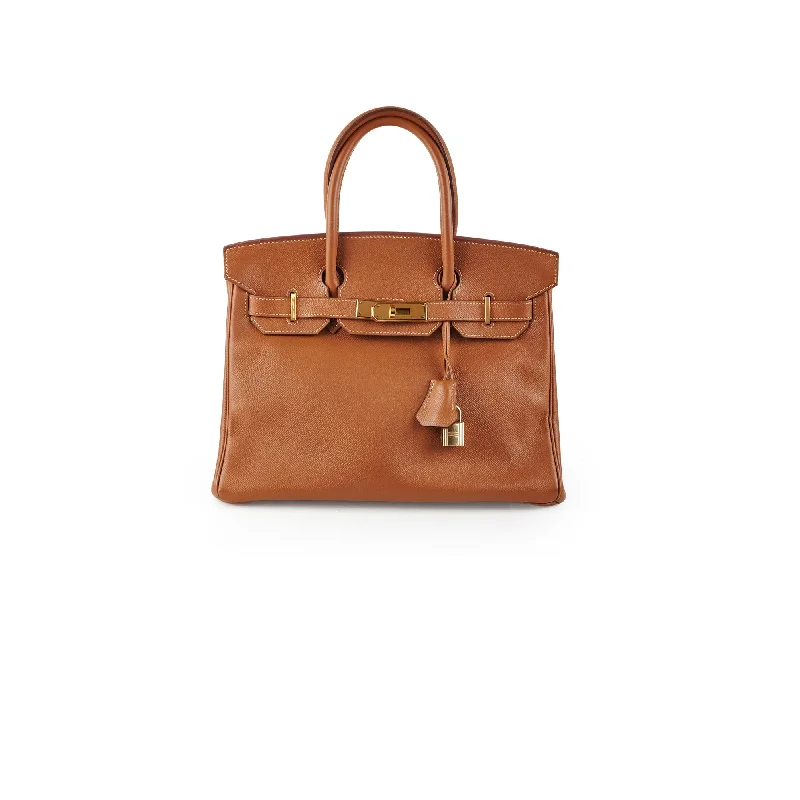 Hermes Birkin 30 Gold Epsom - B Square 1998