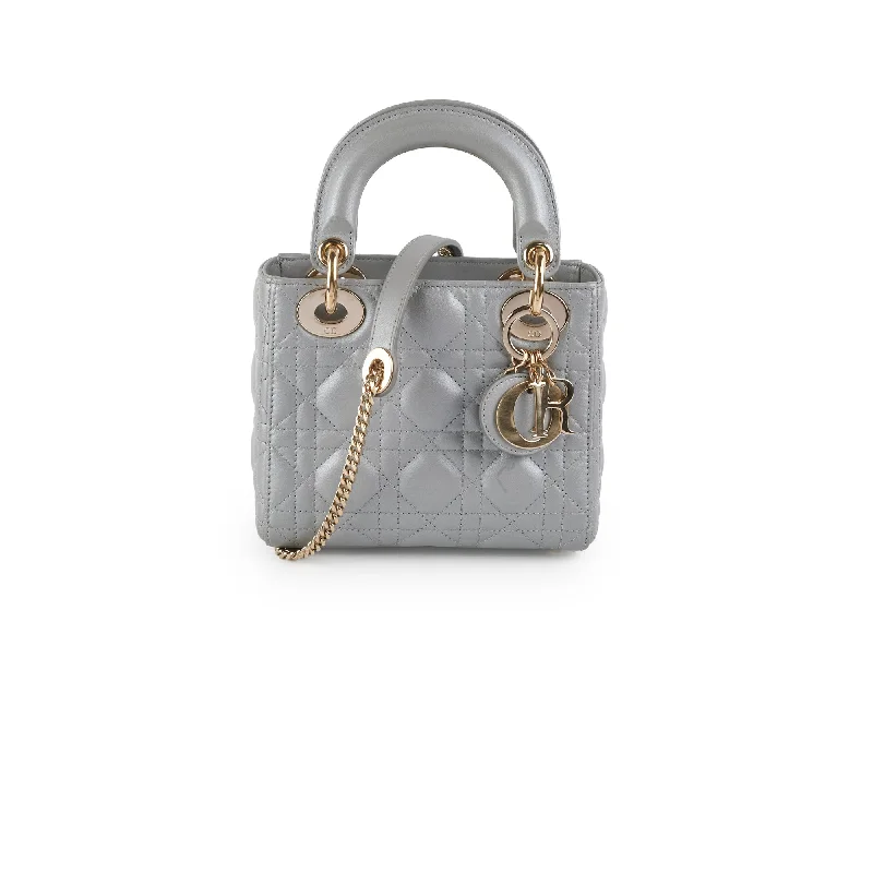 Christian Dior Mini Lady Dior Grey