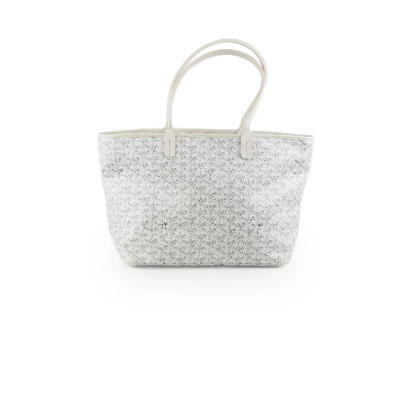 Goyard Artois PM White Shoulder Bag