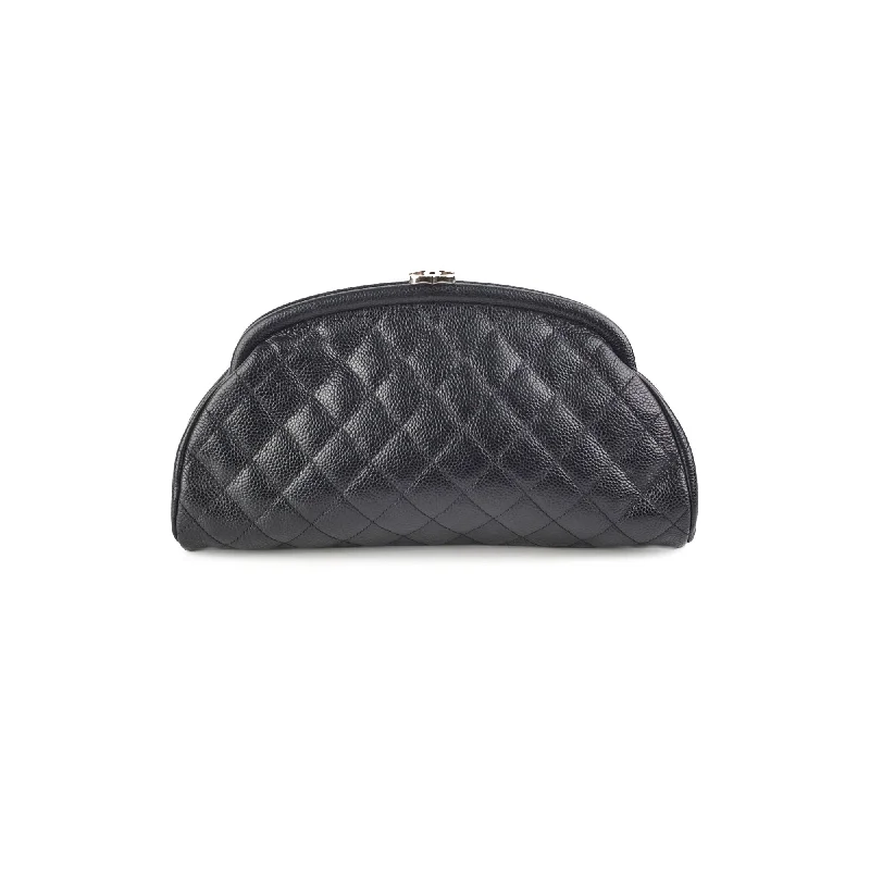 Chanel Clutch Caviar Black