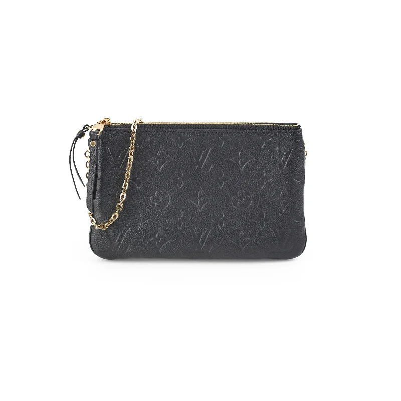 Louis Vuitton Double Zip Empriente Black