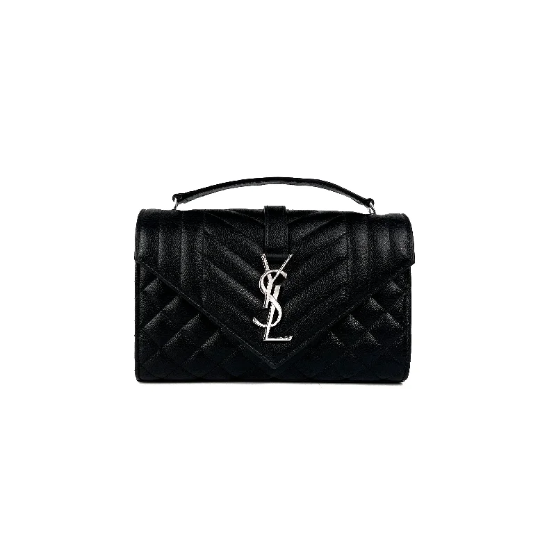 Saint Laurent Envelope Flap Small Black