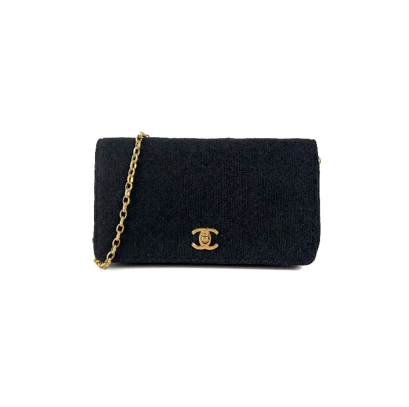 Chanel Vintage Shoulder Black