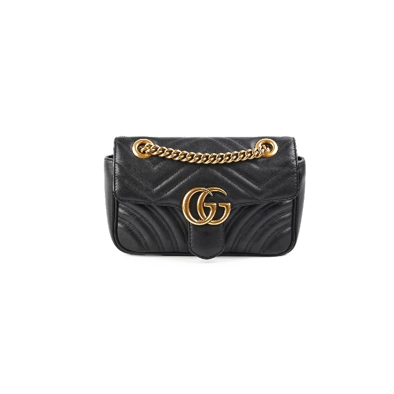 Gucci Marmont Mini Black Shoulder Bag