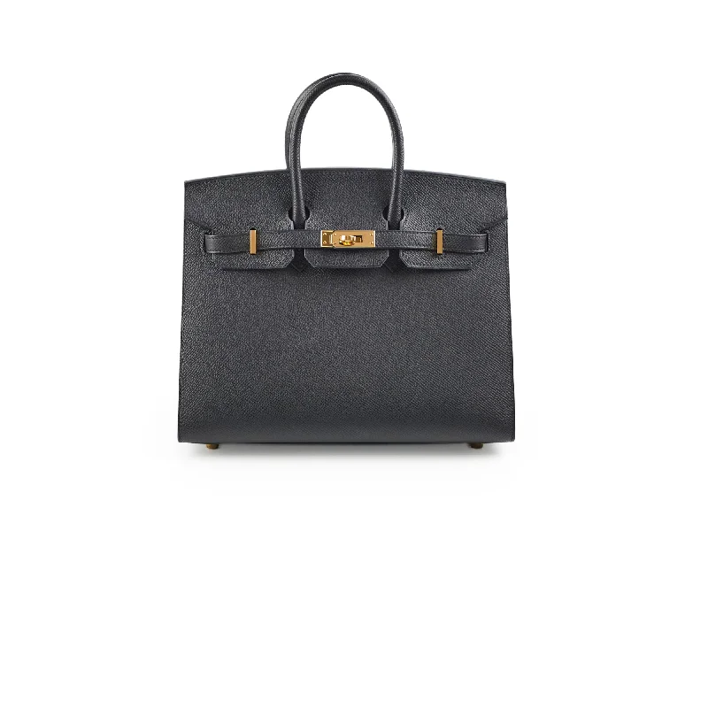 Hermes Birkin 25 Sellier Epsom Noir - U Stamp