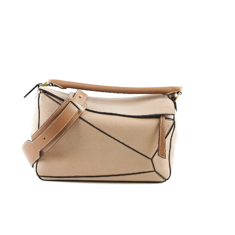 Loewe Medium Puzzle Bag Sand