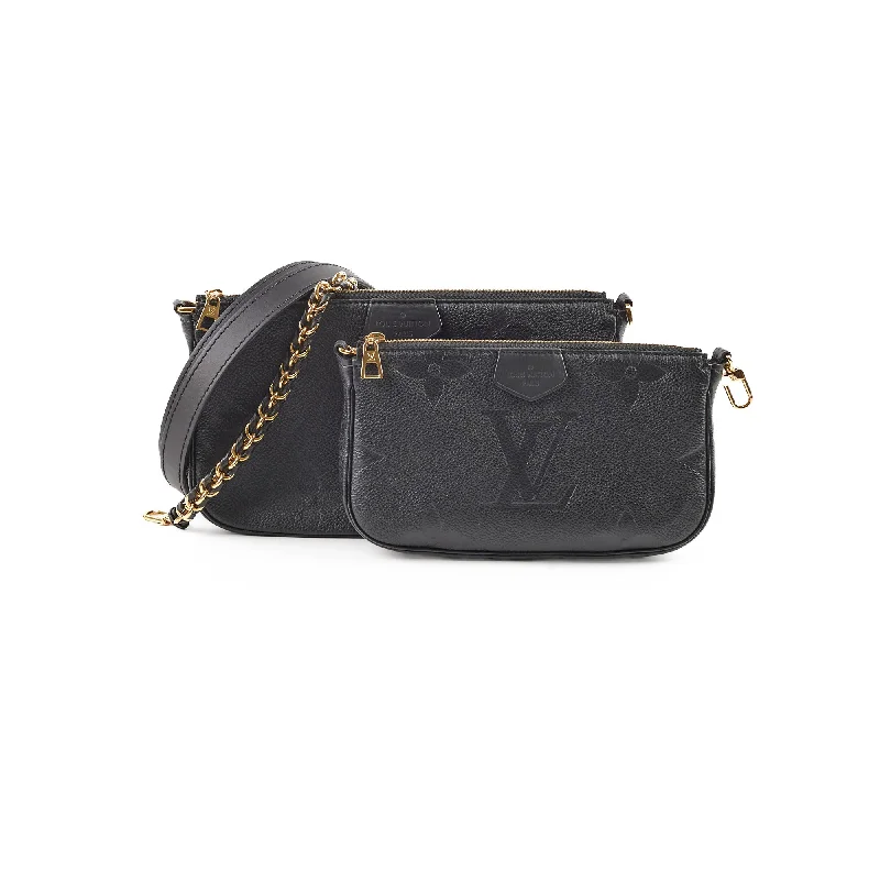 Louis Vuitton Monogram Empriente Multi Pochette Black